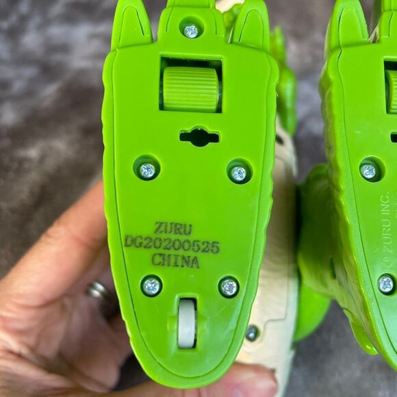 Robo Alive T-Rex Dinosaur Robotic Toy Green Walking Growling Tyrannosaurus Zuru - Picture 8 of 13